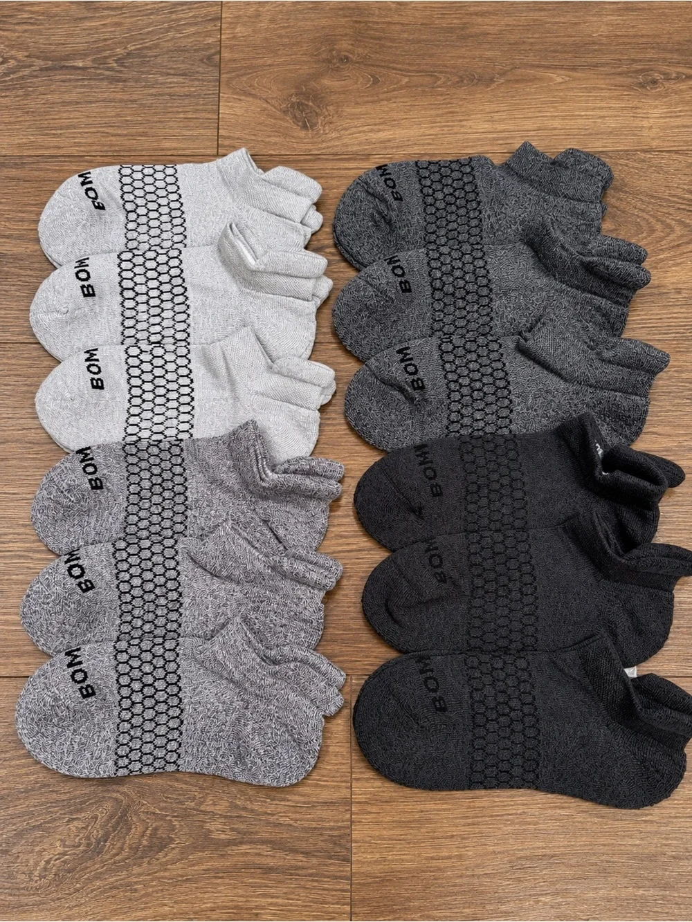 Women’s Bombas Marled Ankle Sock 12 Pack - BNWT SMALL